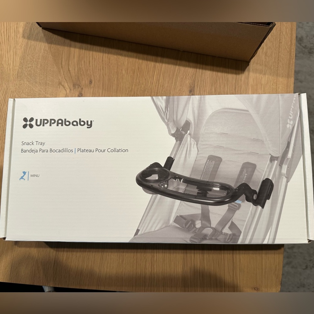 Uppababy Minu Snack Tray, new in box